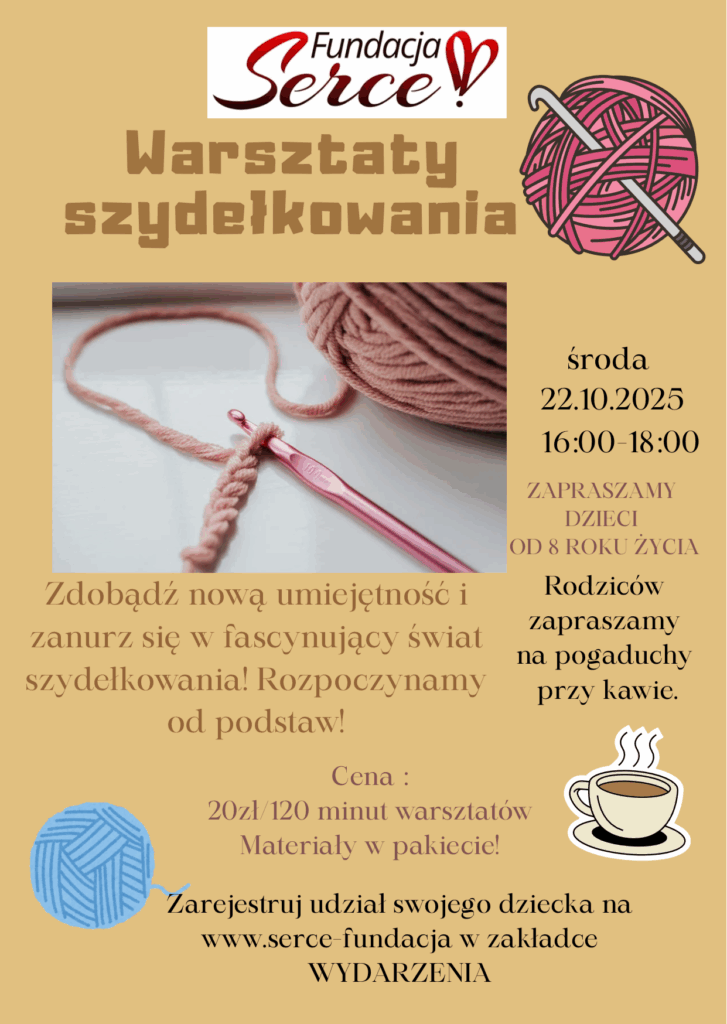 Warsztaty szydełkowania Piła